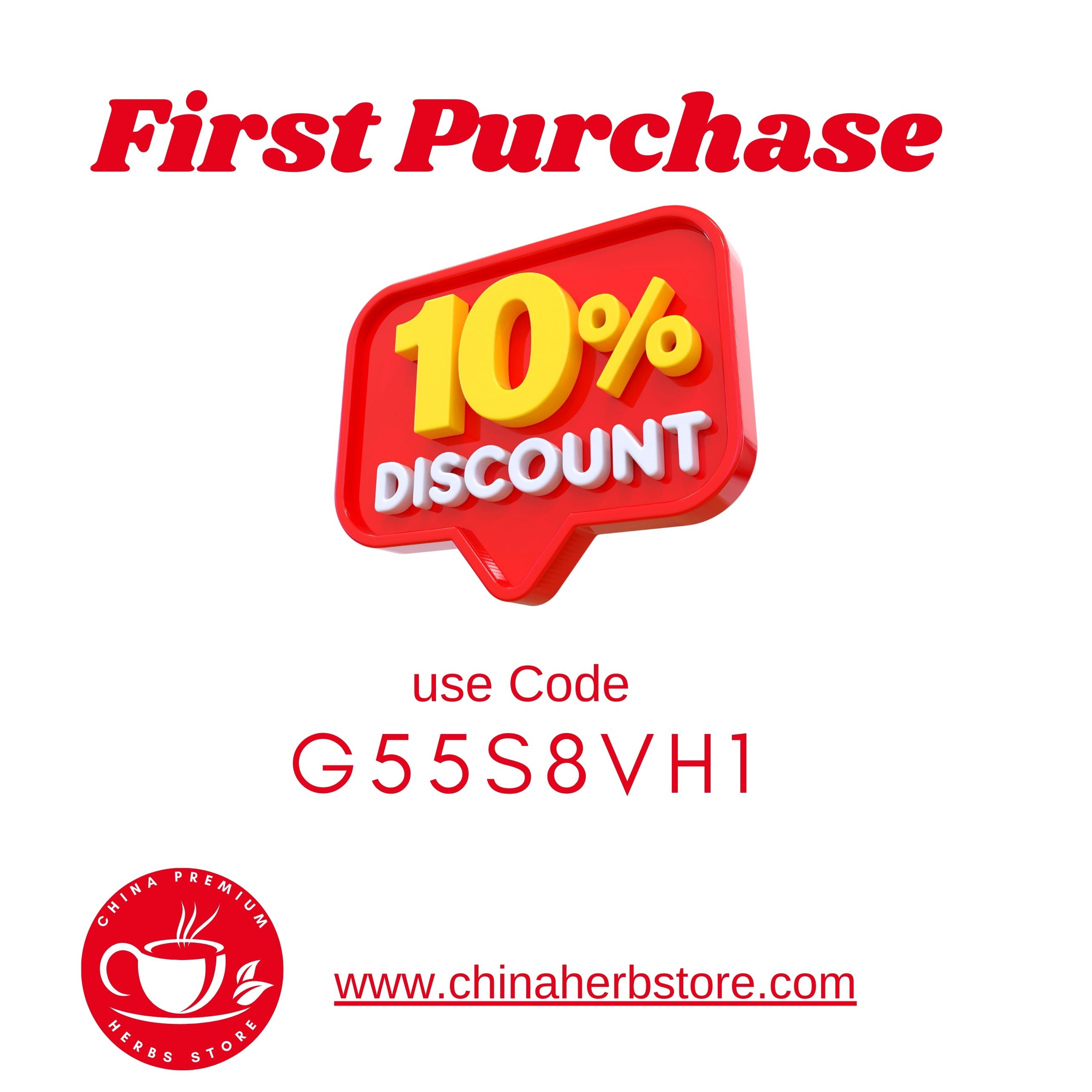 Get 10% discount on First order